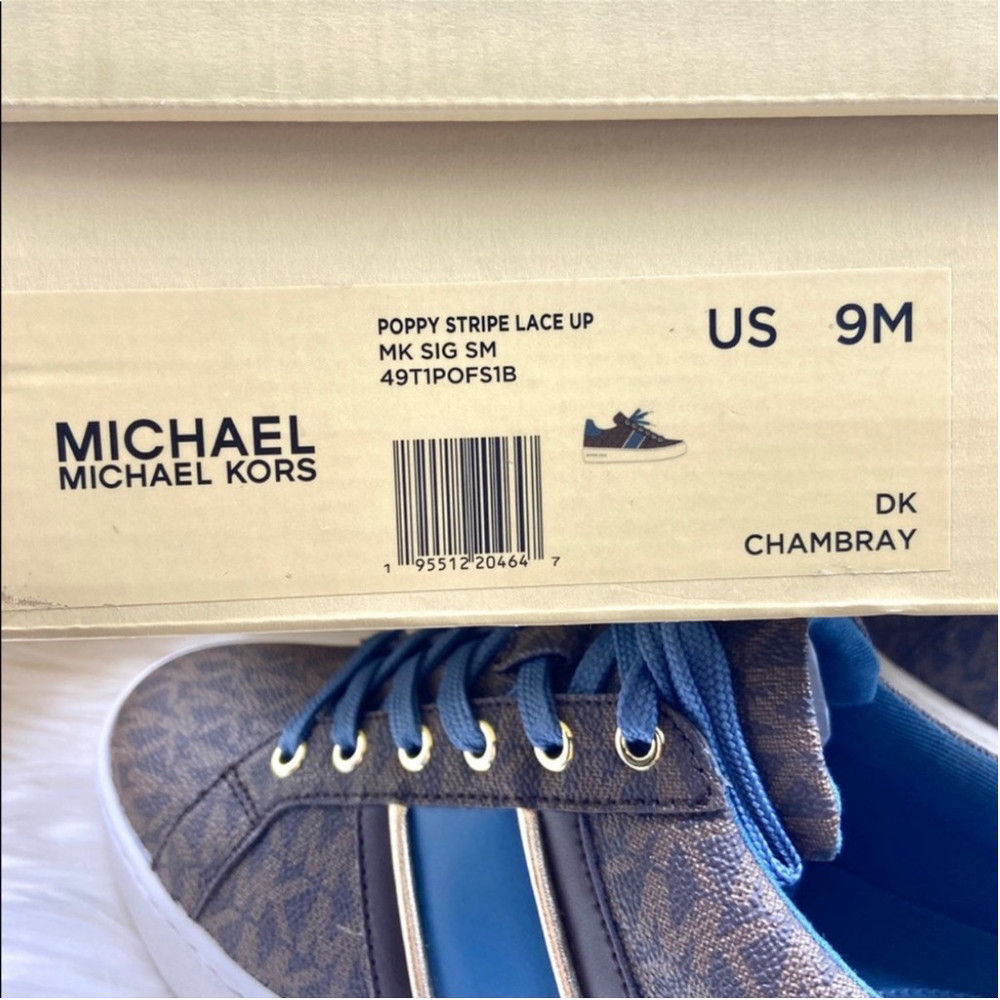 Michael Kors Poppy Stripe Lace Up - Picture 8 of 10